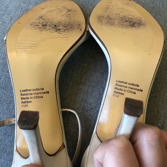 Alfani Ivory Diamond Strappy Heel - Picture 6 of 6